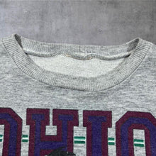 Load image into Gallery viewer, Vintage 1991 Ohio State Fred Flintstone Sweatshirt Small Eureka Hanna Barbera 90s
