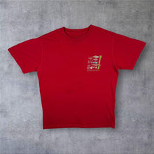 Load image into Gallery viewer, Weird Fish "Sling Your Hook" Cartoon Parody Graphic Red Cotton T-Shirt
