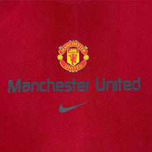Load image into Gallery viewer, Early 00’s Nike Manchester United FC Football Logo Spellout Graphic T-Shirt
