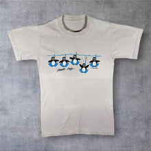 Load image into Gallery viewer, Vintage 1985 Santa Cruz T Shirt Adin California Penguin Diving Single Stitch 80s
