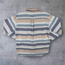 Load image into Gallery viewer, Vintage 90s Eagle Southwestern Aztec Woven Overshirt Flannel Shirt Large 41/42
