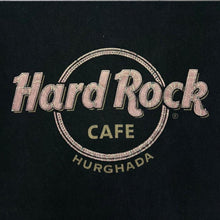 Load image into Gallery viewer, Early 00's Hard Rock Cafe "Hurghada" Souvenir Logo Spellout Graphic T-Shirt
