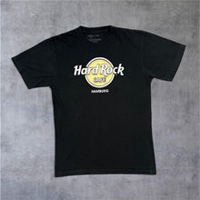Load image into Gallery viewer, Hard Rock Cafe "Hamburg" Classic Souvenir Logo Spellout Graphic T-Shirt

