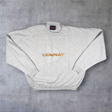 Load image into Gallery viewer, Vintage Donnay International Sweatshirt XL Grey Embroidered Spellout 90s Y2K
