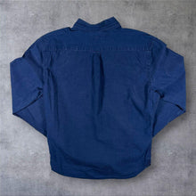 Load image into Gallery viewer, Levi's Classic Navy Blue Cotton Long Sleeve Shirt

