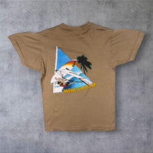 Load image into Gallery viewer, Vintage 80s Windsurfer T Shirt Single Stitch Surf Windsurfing Graphic XS S
