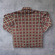 Load image into Gallery viewer, Vintage 80s Friendship Flannel Shirt 39 M 100% Cotton Plaid Chinese Workwear
