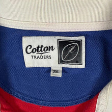 Load image into Gallery viewer, Cotton Traders Six Nations Rugby Shirt 3XL Embroidered Nations Vintage 2000s
