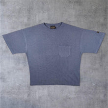 Load image into Gallery viewer, Vintage Chevignon Union Made Classic Blue Cotton Blend Short Sleeve T-Shirt
