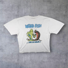Load image into Gallery viewer, Vintage Weird Fish T Shirt XL As A Newt Big Back Print Y2K Graphic Tee
