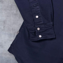 Load image into Gallery viewer, &amp;SONS Sunday Shirt Utility Navy XL Pearl Snap Workwear Overshirt And Sons
