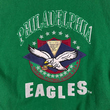 Load image into Gallery viewer, Vintage 90s Philadelphia Eagles NFL Campri Wool Varsity Bomber Jacket Green L XL
