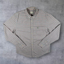 Load image into Gallery viewer, Lacoste "Regular Fit" Multi Check Cotton Long Sleeve Button-Down Shirt
