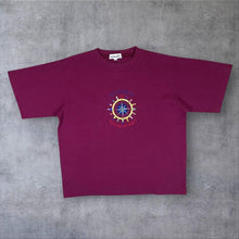 Load image into Gallery viewer, Vintage 90's Sail Away Victoria "Cruising The World" Embroidered Souvenir T-Shirt
