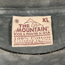 Load image into Gallery viewer, Vintage The Mountain (2003) John Shannon Fantasy Gothic Green Tie Dye Cotton T-Shirt
