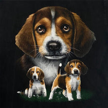 Load image into Gallery viewer, Early 00’s Metal Rock Beagle Dog Pet Puppy Animal Graphic T-Shirt
