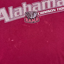 Load image into Gallery viewer, Early 00's Hanes Alabama Crimson Tide College Graphic Distressed Red T-Shirt
