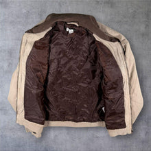 Load image into Gallery viewer, BDG Urban Outfitters Canvas Workwear Jacket M Beige Corduroy Collar Skater
