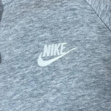 Load image into Gallery viewer, Nike Classic Basic Embroidered Mini Logo Grey Zip Hoodie
