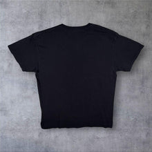 Load image into Gallery viewer, DOM White Tiger Animal Wildlife Graphic Black Cotton T-Shirt
