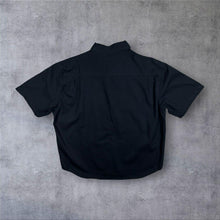 Load image into Gallery viewer, Levi's Red Tab Classic Black Cotton Short Sleeve Button-Down Shirt
