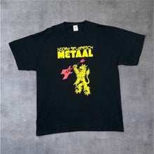 Load image into Gallery viewer, Aaltjesrock (2009) "Noord Geldersch Metaal" Heavy Metal Music Band Festival Lineup T-Shirt
