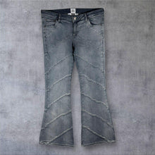 Load image into Gallery viewer, BDG Urban Outfitters Panelled Seam Flare Jeans W30 L32 Grey Blue Denim 34 x 32
