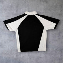 Load image into Gallery viewer, Vintage 2005 KooGa New Zealand Rugby Shirt M All Blacks Polo Jersey Black White
