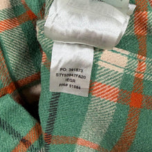 Load image into Gallery viewer, Patagonia Fjord Flannel Shirt Mens M Green Plaid Organic Cotton 53947 FA20
