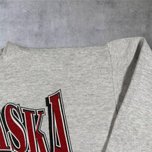 Load image into Gallery viewer, Vintage Logo 7 Nebraska Huskers College Logo Graphic Grey Sweatshirt
