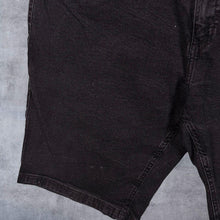 Load image into Gallery viewer, Atlas For Men Classic Black Stretch Cotton Denim Casual Cargo Shorts
