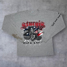 Load image into Gallery viewer, Sturgis (2008) “Ride With Pride” Biker Souvenir Graphic Long Sleeve T-Shirt
