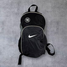 Load image into Gallery viewer, Nike Total 90 T90 Logo Graphic Black Grey Rucksack Backpack Bag
