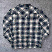 Load image into Gallery viewer, Levi's Western Multi Plaid Check Long Sleeve Cotton Popper Shirt
