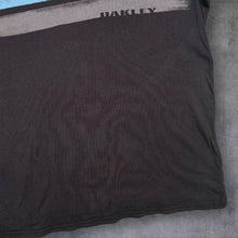 Load image into Gallery viewer, Oakley Surfer Skater Gorpcore Graphic Faded Black Cotton T-Shirt
