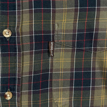 Load image into Gallery viewer, Barbour The Tartan Shirt Mens M L Green Check Long Sleeve Country Casual
