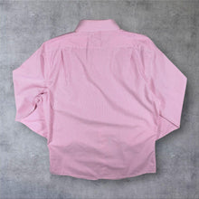 Load image into Gallery viewer, Tommy Hilfiger Mens Pink Pinstripe Shirt 15.5 32/33 Formal Business Long Sleeve
