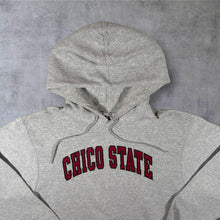 Load image into Gallery viewer, Champion "Chico State" College Embroidered Spellout Graphic Grey Hoodie
