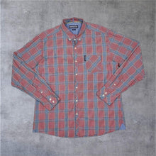 Load image into Gallery viewer, Lambretta Carnaby Street London Mod Check Long Sleeve Button-Up Cotton Shirt
