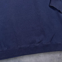 Load image into Gallery viewer, Vintage 90s BUM Equipment 72 Sweatshirt Navy Made in Canada Size 40 Boxy
