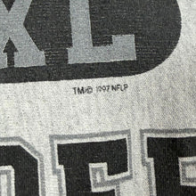 Load image into Gallery viewer, Vintage 1997 Champion Reverse Weave Oakland Raiders NFL Pro Line Sweatshirt XL L
