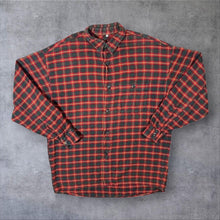 Load image into Gallery viewer, Vintage Signum Tartan Plaid Check Cotton Long Sleeve Flannel Shirt
