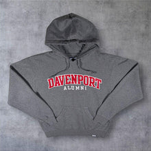 Load image into Gallery viewer, Davenport University Alumni Hoodie S Gear For Sports Big Cotton Grey USA College
