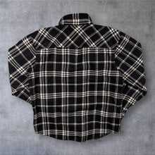 Load image into Gallery viewer, Harley Davidson MotorClothes Wool Blend Plaid Heavyweight Flannel Shirt Large L Biker
