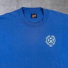 Load image into Gallery viewer, Vintage 90's Rapids Area Soccer USA Tourist Blue Graphic Single Stitch T-Shirt
