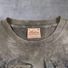 Load image into Gallery viewer, Vintage The Mountain (2003) John Shannon Fantasy Gothic Green Tie Dye Cotton T-Shirt
