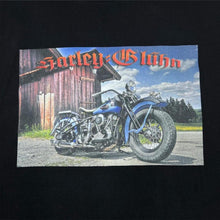 Load image into Gallery viewer, Early 00’s Promodoro Harley Gluhn Motorcycle Biker Souvenir Graphic Black T-Shirt
