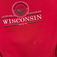 Load image into Gallery viewer, Vintage 2000 Wisconsin Badgers Rose Bowl Sweatshirt NCAA Embroidered Large Cadre
