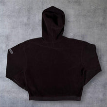 Load image into Gallery viewer, Early 00's GAP Embroidered Big Spellout Black Fleece Pullover Hoodie
