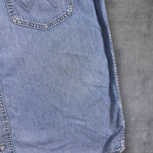 Load image into Gallery viewer, Wrangler Authentic Western Denim Shirt Mens L Light Blue Pearl Snap Cowboy
